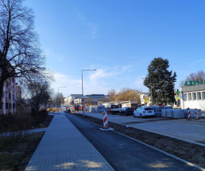 Trwa przebudowa odcinka ul. Chrobrego