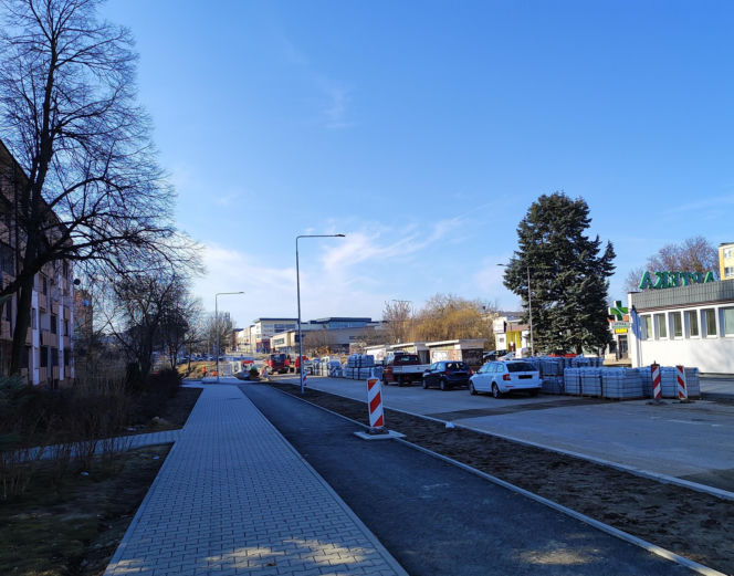 Trwa przebudowa odcinka ul. Chrobrego