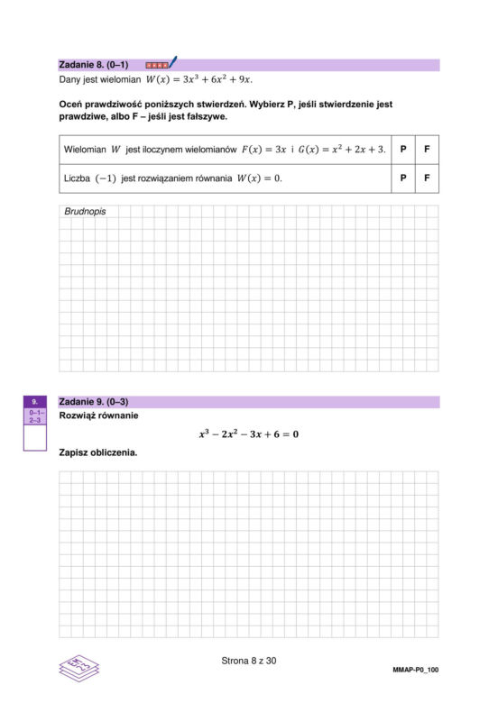 Matura 2024 - ARKUSZ CKE z matematyki (pp, nowa formuła)