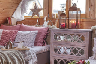 Sypialnia w świątecznej odsłonie
