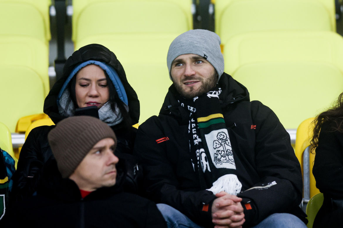 GKS Katowice - Pogoń Szczecin, zdjęcia kibiców i zawodników z meczu 17. kolejki PKO BP Ekstraklasy