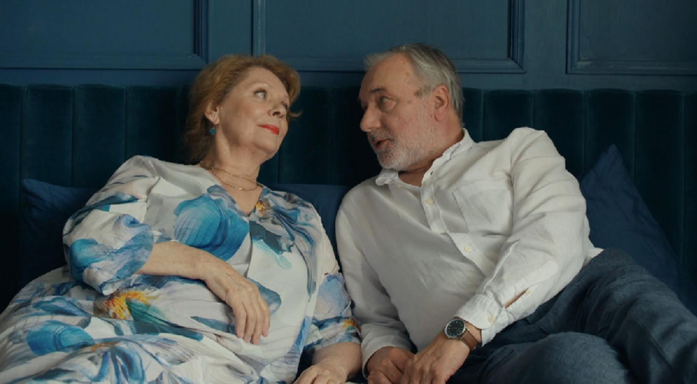 Barwy szczęścia, odcinek 3121. Józefina (Elżbieta Jarosik), Andrzej (Leon Charewicz)