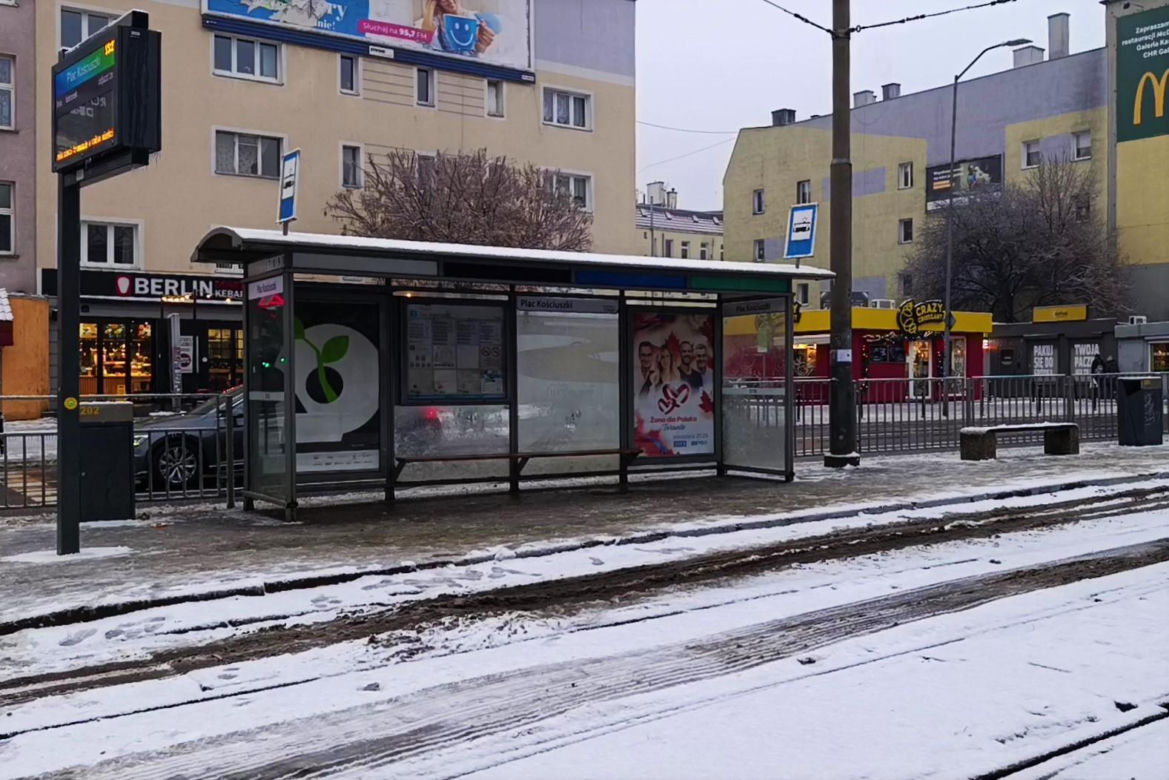 Atak zimy w Szczecinie