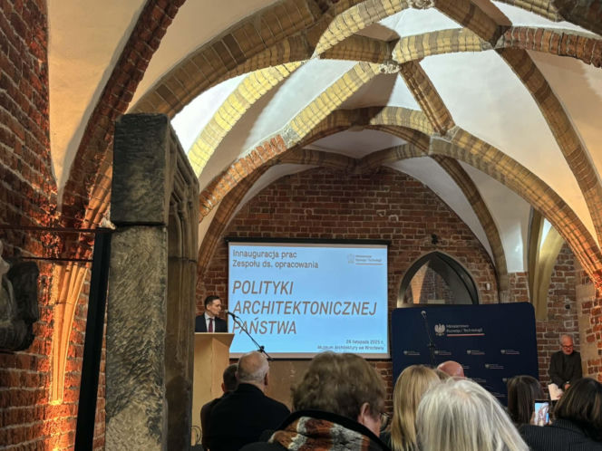 Inauguracja rządowego programu „Polityka Architektoniczna Państwa”, MA we Wrocławiu