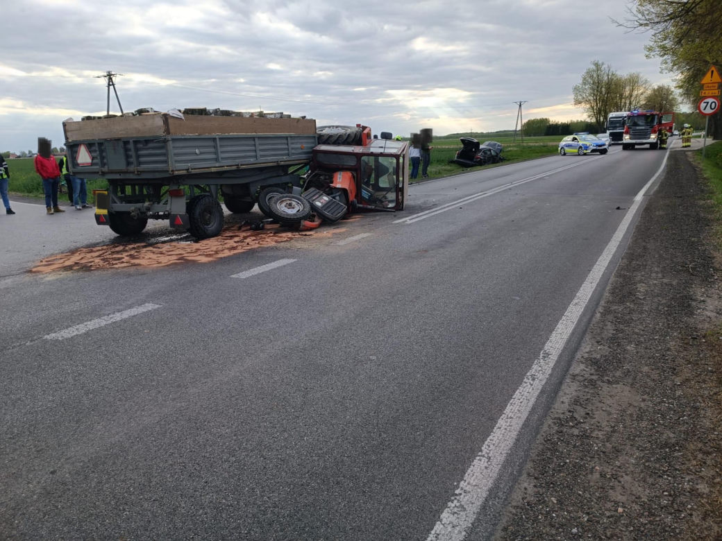 Wyjeżdżali do wypadków, pożarów i usuwania skutków wichury. Łukowscy strażacy interweniowali 69 razy w ciągu tygodnia