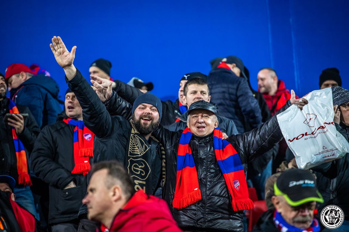 Raków Częstochowa - Śląsk Wrocław: Liderzy nie zawiedli, kibice również ZDJĘCIA