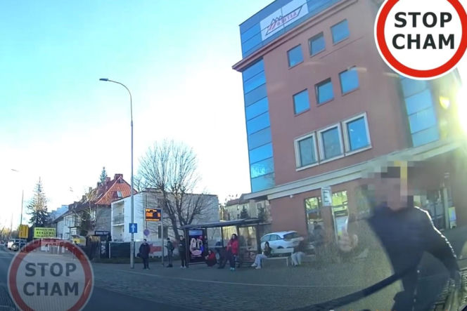 Awantura na skrzyżowaniu we Wrocławiu