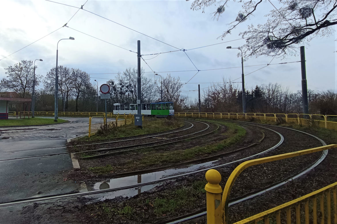 Pętla tramwajowa na Krzekowie