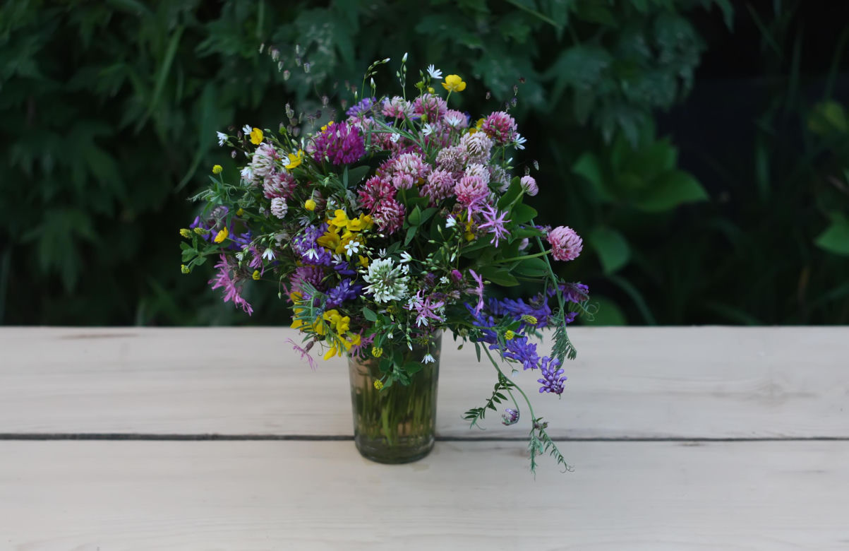 Bukiet z polnych kwiatów