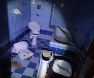 Opuszczony pensjonat w górach