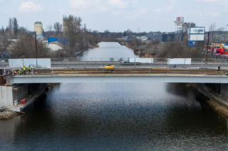 Nowy most na Białołęce przy ul. Płochocińskiej