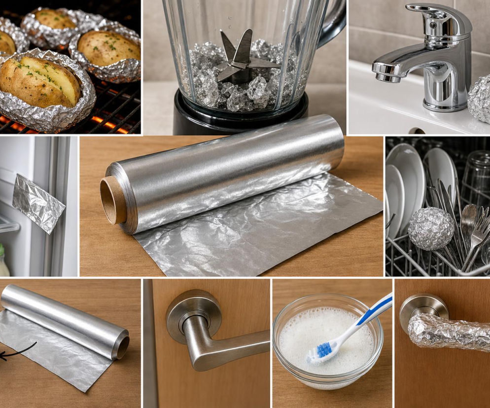 Nie uwierzysz, co potrafi folia aluminiowa! 7 sprytnych trików, które wspomogą Twój domowy budżet i sprzęt AGD