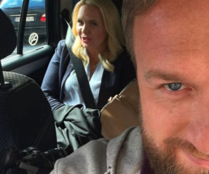 Przyjaciółki na planie. Bartek Kasprzykowski i Magdalena Stużyńka