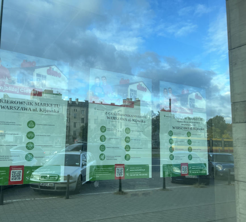 Tu powstaje nowe Dino w Warszawie (Kijowska 1) - październik 2025