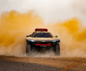 Audi RS Q e-tron testowane w Maroku