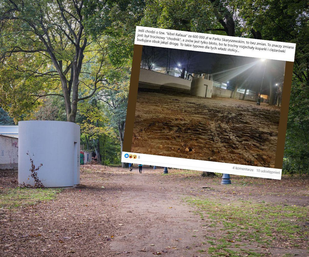 Park Skaryszewski tonie w błocie! Mieszkańcy wściekli. Zarząd Zieleni odpowiada