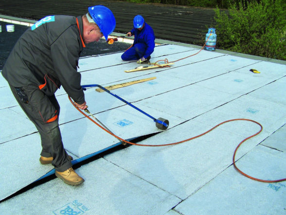 Dach płaski tradycyjny