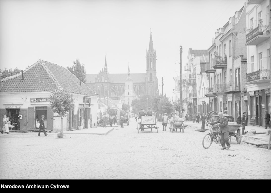 Rynek Kościuszki w Białymstoku. 1936 rok