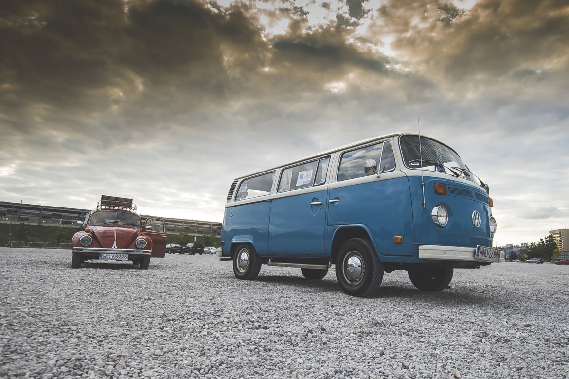 Spotkanie Youngtimer Warsaw pod PGE Narodowym