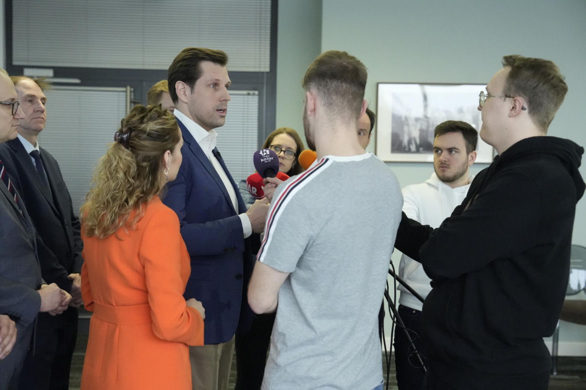  Tobiasz Bocheński składa pierwszą obietnicę warszawiakom 
