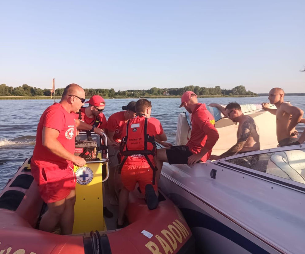 WOPR rozpoczął kontrole nad zalewem w Domaniowie. Prócz patroli jest też szkolenie