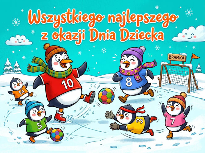 Śmieszna kartka na Dzień Dziecka