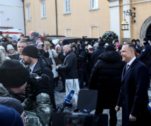 Karol Nawrocki wziął udział w Patriotycznej Pielgrzymce Kibiców na Jasnej Górze
