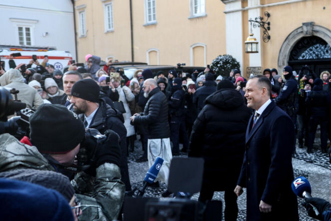 Karol Nawrocki wziął udział w Patriotycznej Pielgrzymce Kibiców na Jasnej Górze