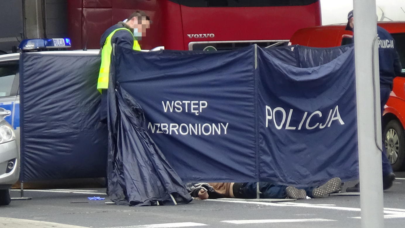 Śmiertelny upadek z wiaduktu