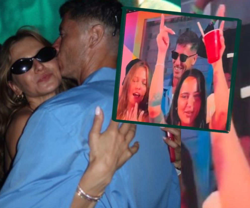 Lewandowscy i Szczęśni na koncercie Bad Bunny'ego