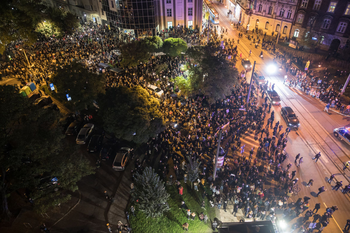 Strajk Kobiet. Wielotysięczny protest w Krakowie