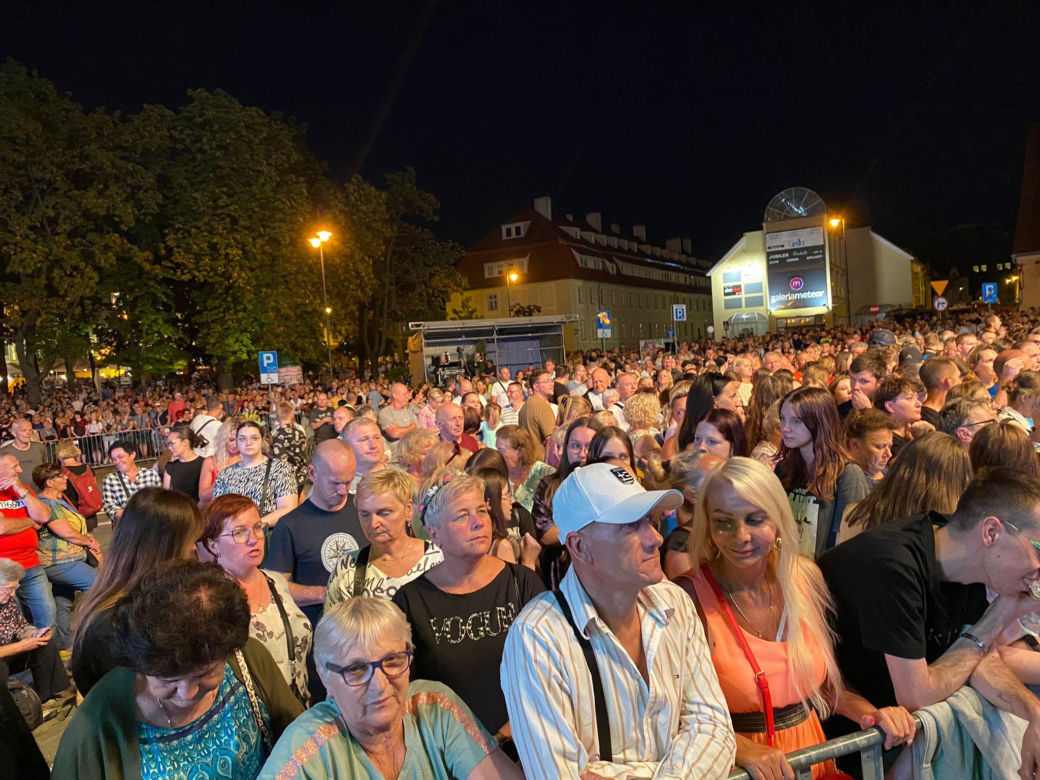Koncert Maryli Rodowicz w Zielonej Górze podczas Winobrania 2023