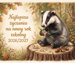 kartka na rozpoczęcie roku szkolnego