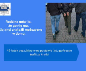 49-latek w rękach ostrzeszowskich kryminalnych. Był poszukiwany listem gończym