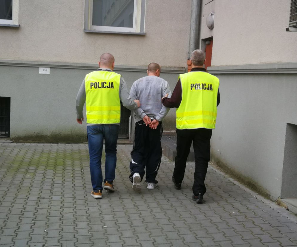 Zielona Góra. Obrabował sklep na ,,urwanym filmie''
