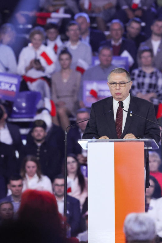 Łódź. konwencja wyborcza Karola Nawrockiego
