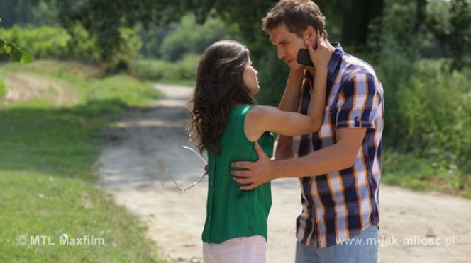 M jak miłość odc. 1026. Kasia (Agnieszka Sienkiewicz), Marcin (Mikołaj Roznerski)