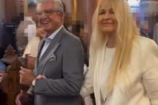 Zygmunt Chajzer na ślubie syna Filipa