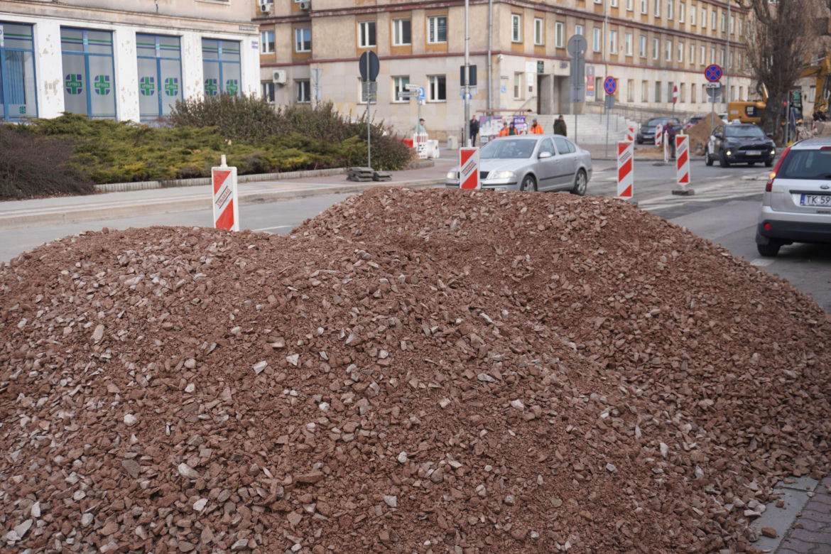 Przebudowa ulicy Paderewskiego w Kielcach