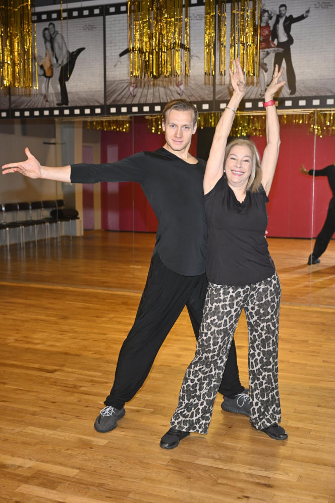 Małgorzata Potocka na próbach do "Tańca z Gwiazdami"