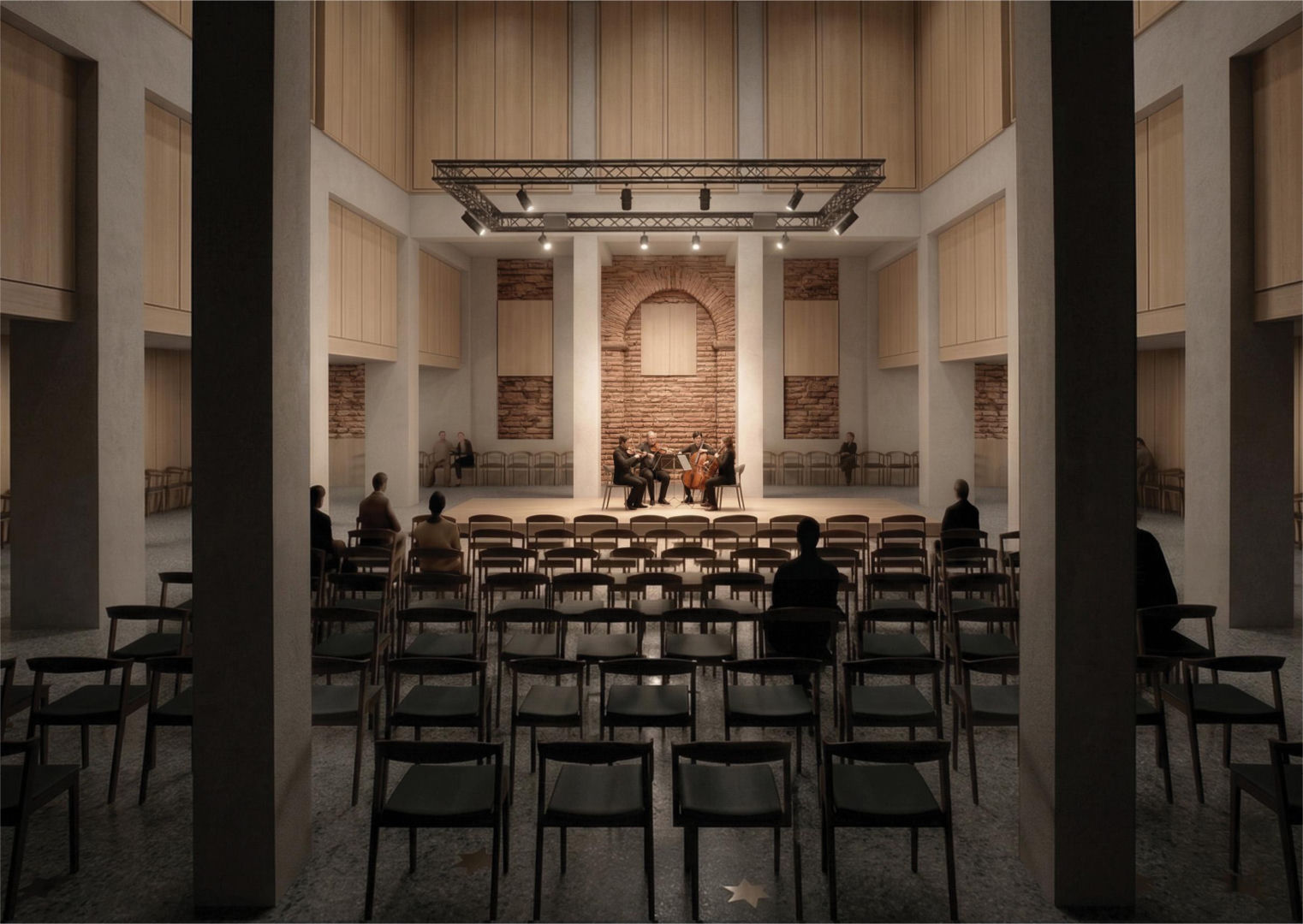 Przebudowa Dawnej Synagogi w Kielcach - zwycięski projekt