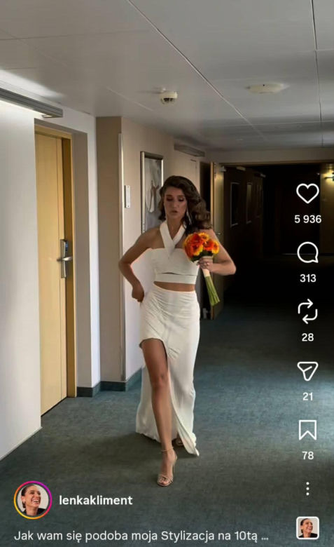 Lenka i Jan Klimentowie 10 lat po slubie