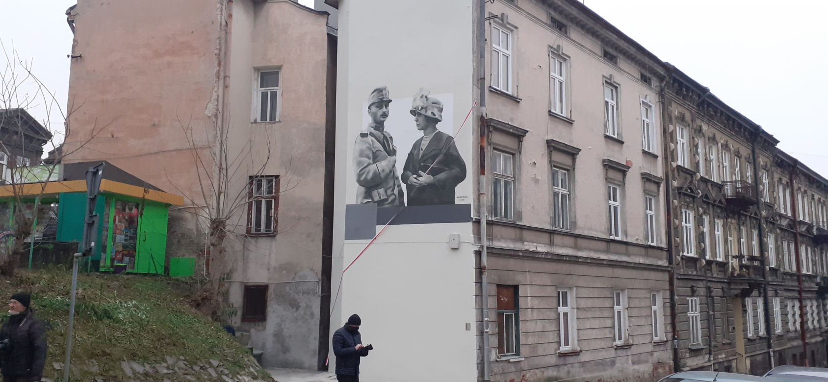 Mural przy ul. Smolki w Przemyślu
