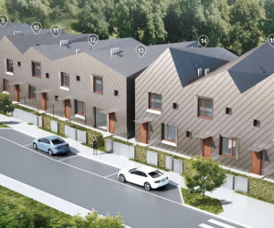 Domy szeregowe MIKMAK HOUSE we Wrocławiu projekt: ArC2 Fabryka Projektowa