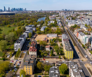 Nowe osiedla na Kamionku w Warszawie