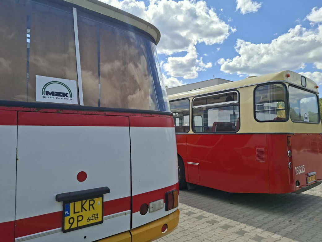 II Zlot Zabytkowych Autobusów w Starachowicach
