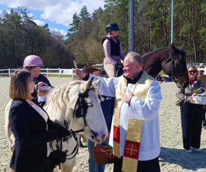 Konna święconka w Szczecinie