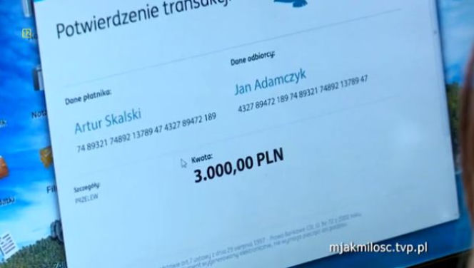 M jak miłość. Iza (Adriana Kalska) znajdzie przelew od Jana Adamczyk