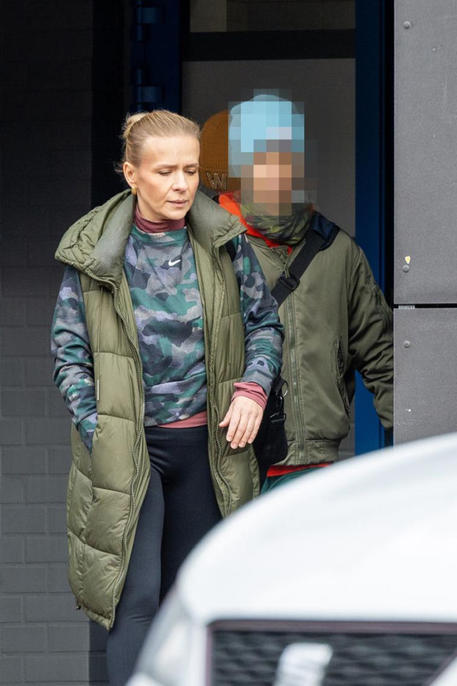 Aneta Zając na łyżwach