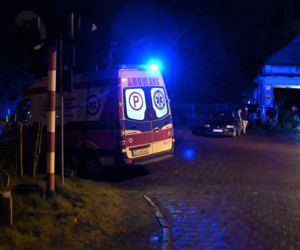 Pożar w zakładzie przetwórstwa opon w Szczecinie 